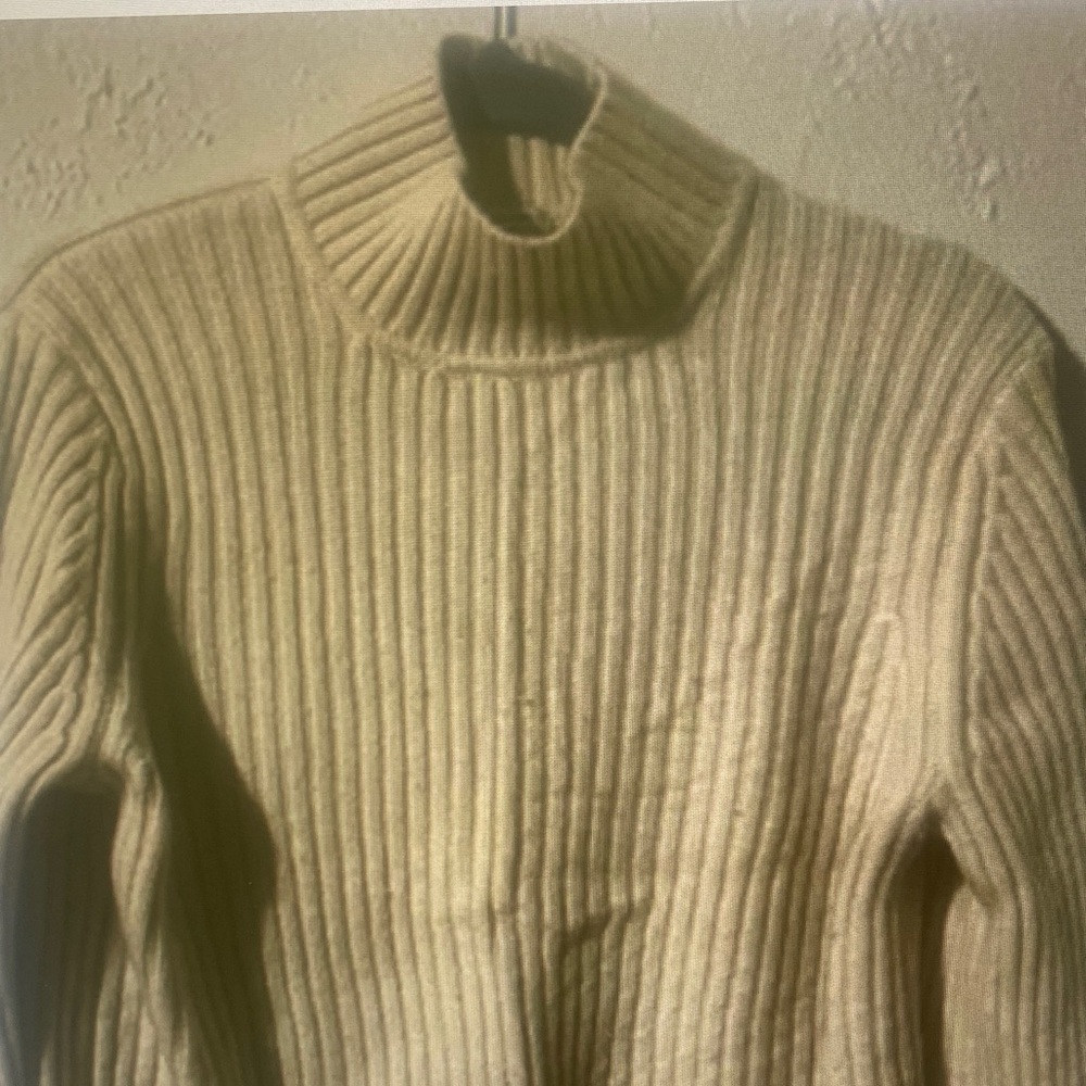 & Other Stories Crean Ribbed Turtleneck Sweater-Stockolm Atelier
